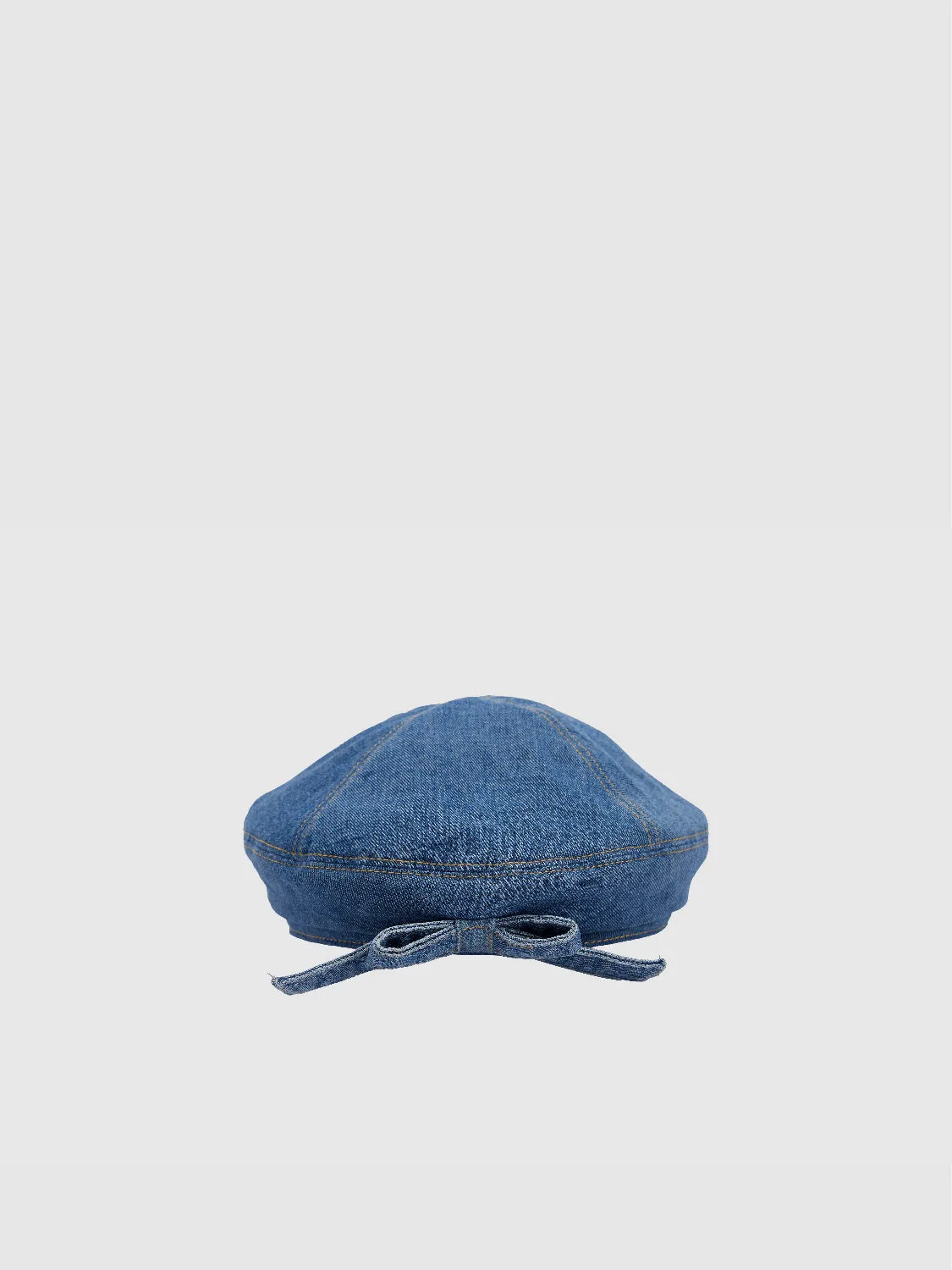 Bow Décor Denim Beret sold by Urban Revivo product image thumbnail 2