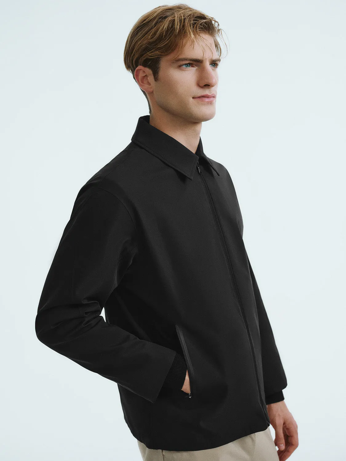 Zipper Front Loose Jacket sold by Urban Revivo product image thumbnail 3