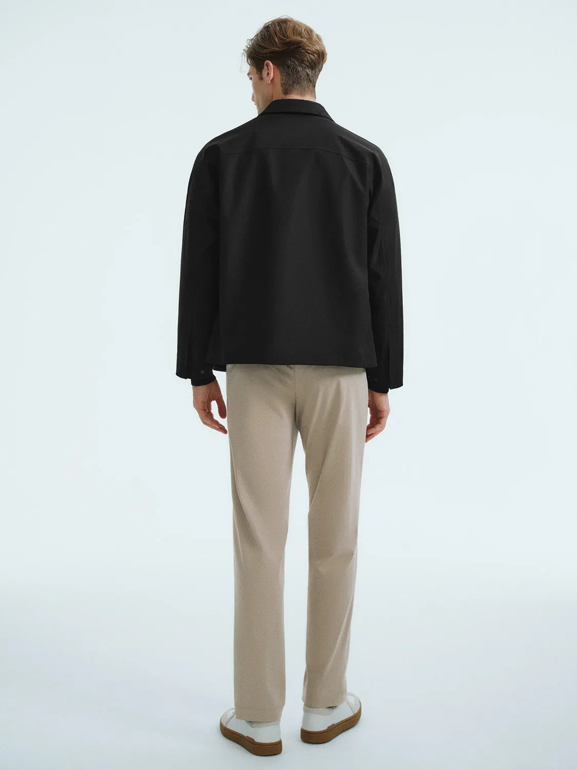 Zipper Front Loose Jacket sold by Urban Revivo product image thumbnail 4