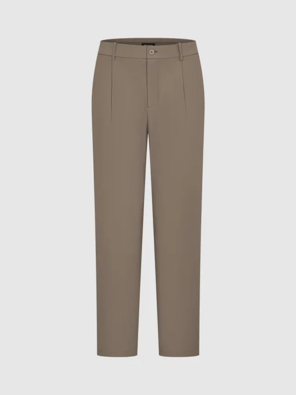 Tailored Straight Pants sold by Urban Revivo