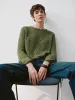 Crew Neck Loose Knitted T-Shirt sold by Urban Revivo