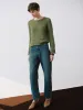 Crew Neck Loose Knitted T-Shirt sold by Urban Revivo