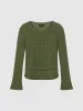 Crew Neck Loose Knitted T-Shirt sold by Urban Revivo