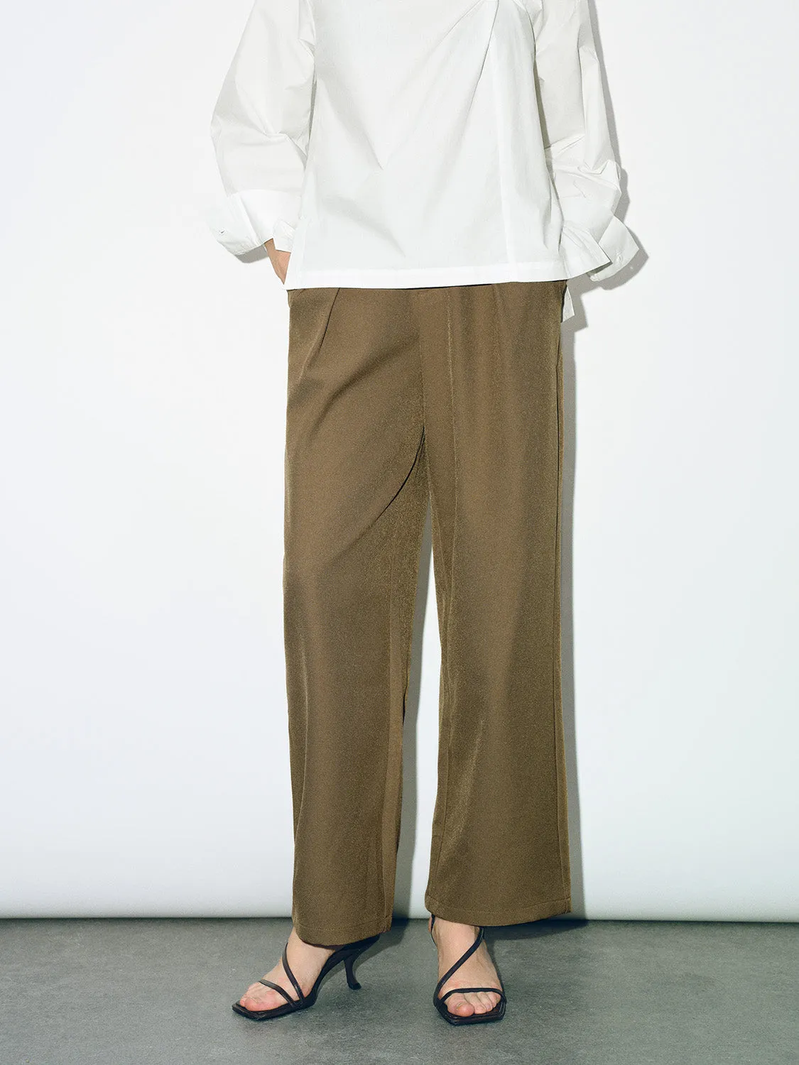 Wide-Leg Pants sold by Urban Revivo product image thumbnail 2