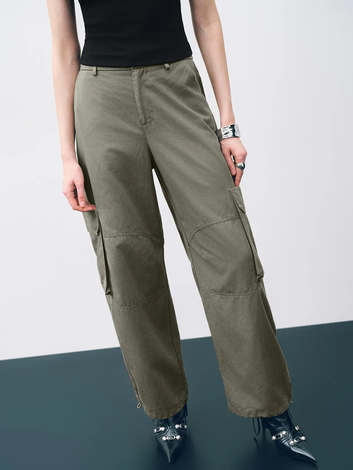 Wide-Leg Pants sold by Urban Revivo product image thumbnail 2