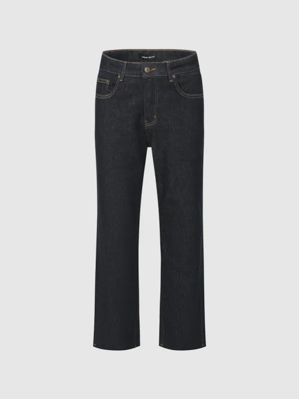 Skinny Straight Jeans sold by Urban Revivo
