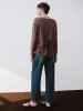 Crew Neck Loose T-Shirt sold by Urban Revivo