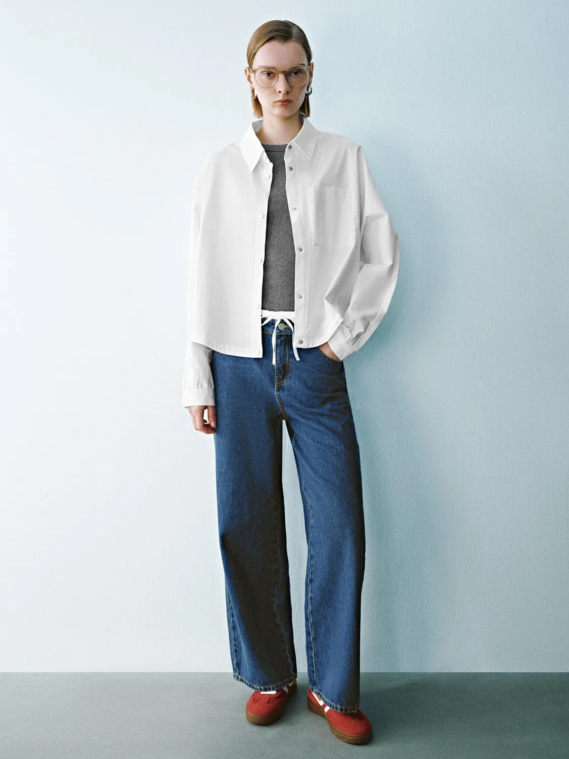 2 In 1 Straight Jeans sold by Urban Revivo product image thumbnail 5