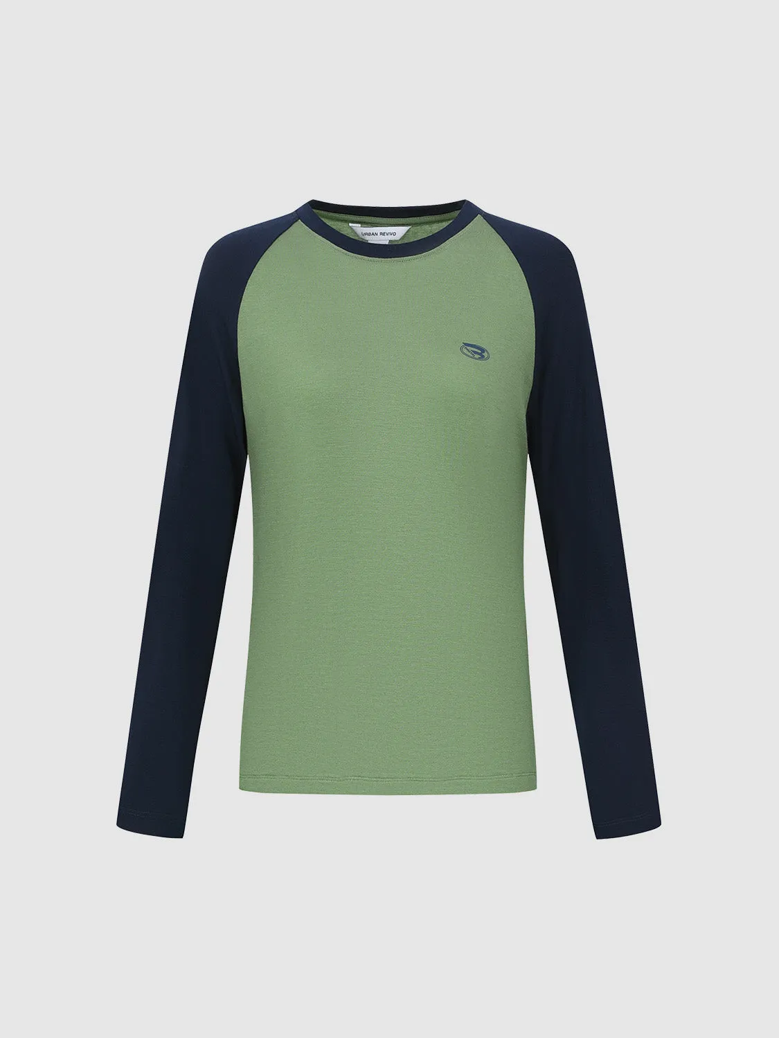 Crew Neck Skinny T-Shirt sold by Urban Revivo product image thumbnail 2