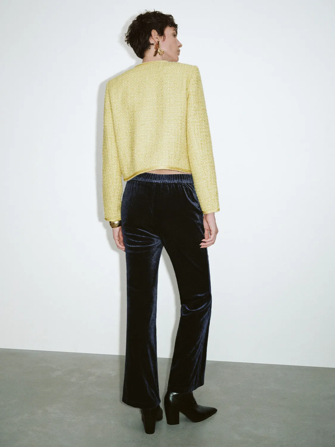 Crew Neck Straight Jacket sold by Urban Revivo product image thumbnail 4