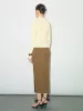 Collared Neck Skinny Knitted T-Shirt sold by Urban Revivo