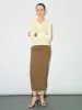 Collared Neck Skinny Knitted T-Shirt sold by Urban Revivo
