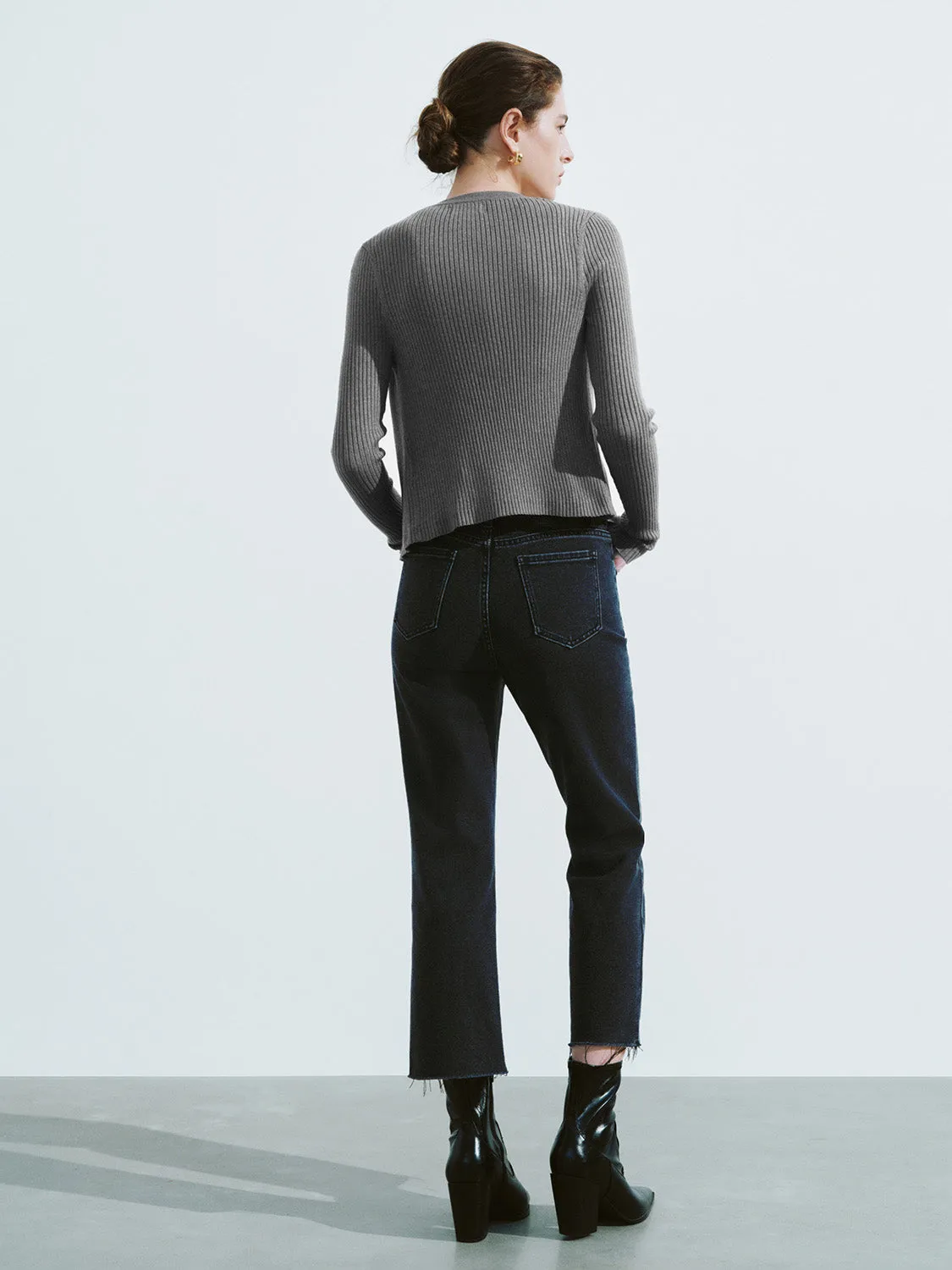Skinny Straight Jeans sold by Urban Revivo product image thumbnail 4