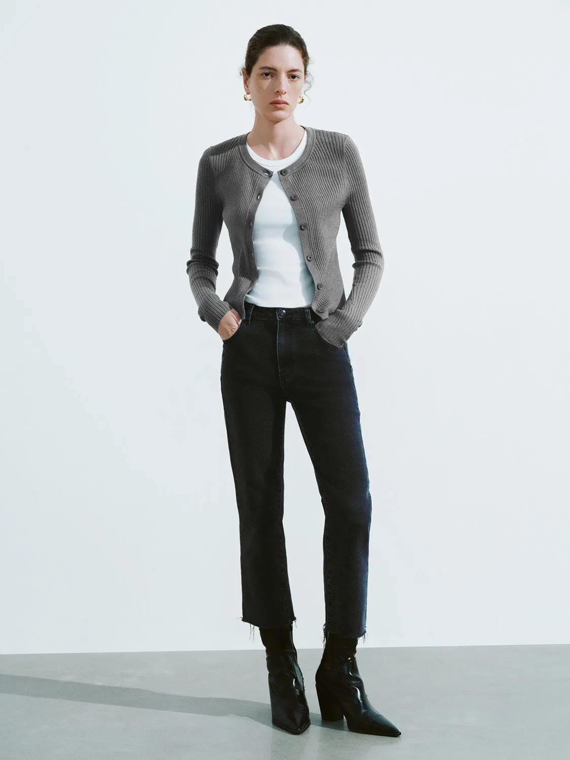 Skinny Straight Jeans sold by Urban Revivo product image thumbnail 5