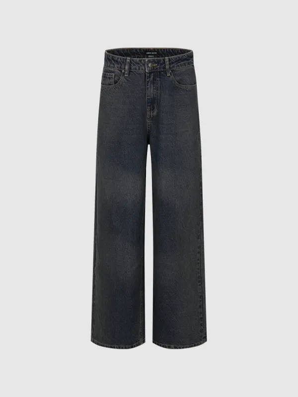 Wide-Leg Jeans sold by Urban Revivo