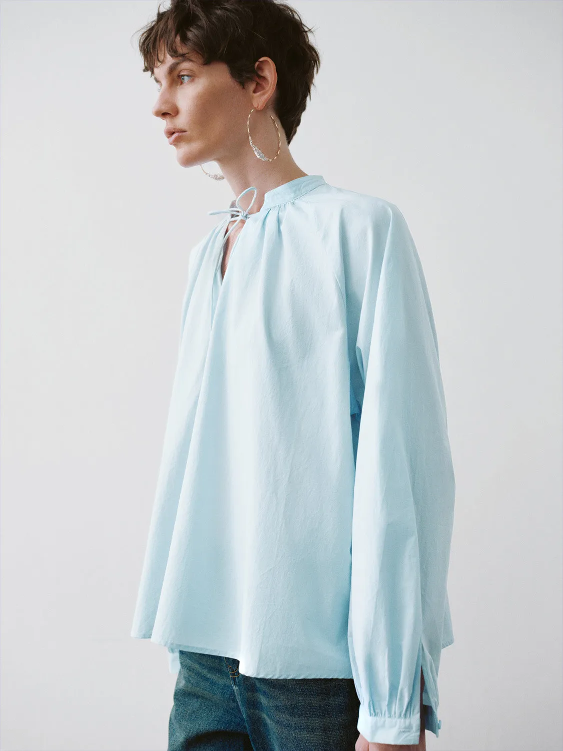 V-Neck Oversized Blouse sold by Urban Revivo product image thumbnail 3