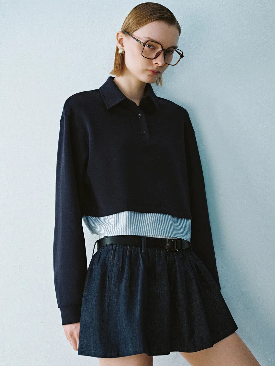 2 In 1 Loose Sweatshirt sold by Urban Revivo