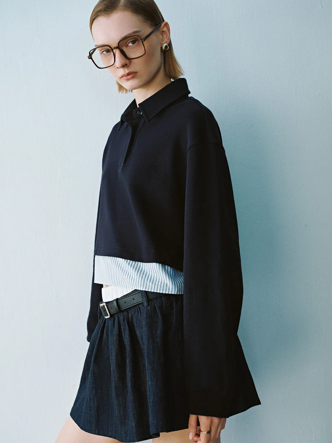 2 In 1 Loose Sweatshirt sold by Urban Revivo product image thumbnail 3