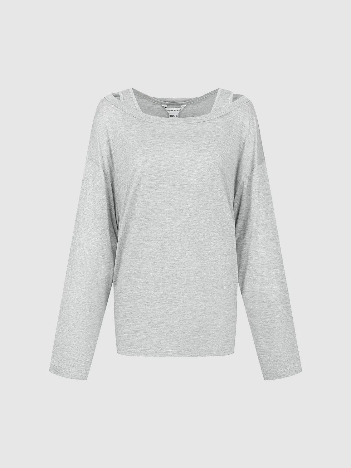 2 In 1 Loose T-Shirt sold by Urban Revivo product image thumbnail 2