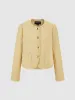 Crew Neck Straight Jacket sold by Urban Revivo