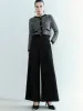 Contrast Trim Crew Neck Knitted Cardigan sold by Urban Revivo