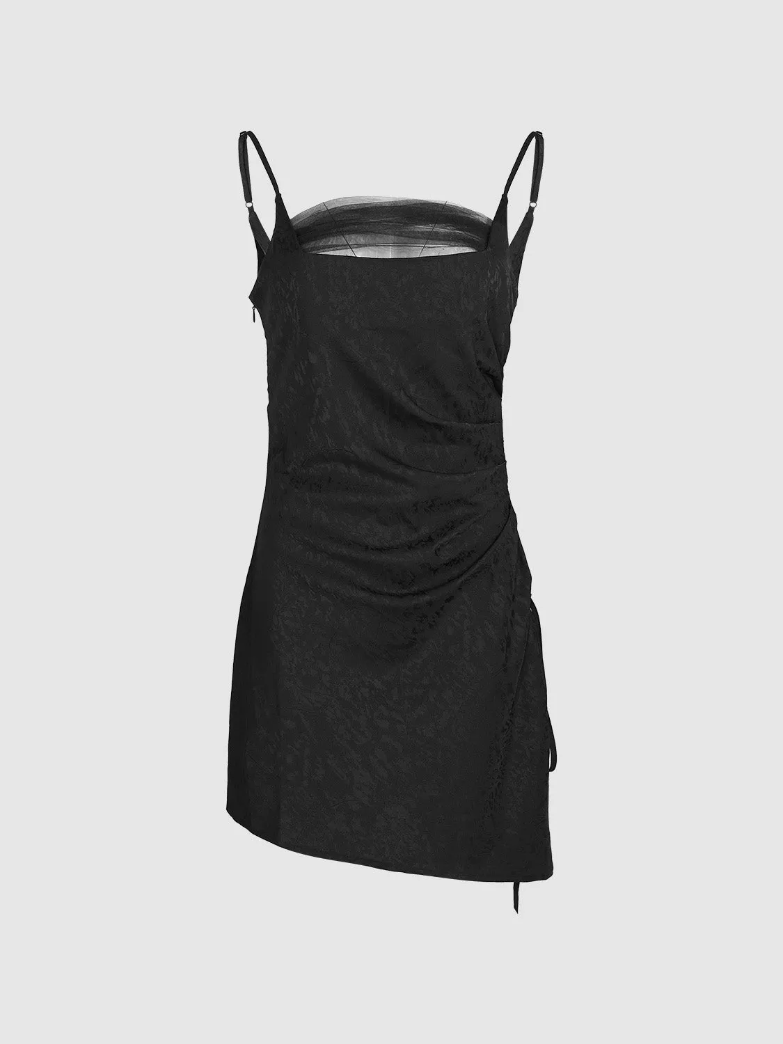 Asymmetric Skinny Cami Dress sold by Urban Revivo