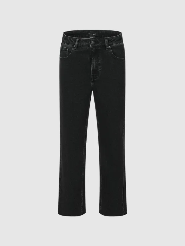 Skinny Straight Jeans sold by Urban Revivo