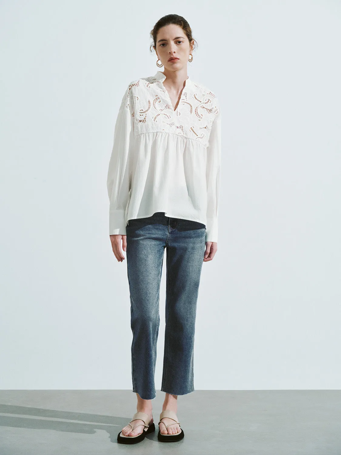 Skinny Straight Jeans sold by Urban Revivo product image thumbnail 5