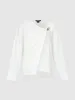 Asymmetric Twist Loose Blouse sold by Urban Revivo