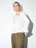 Asymmetric Twist Loose Blouse sold by Urban Revivo