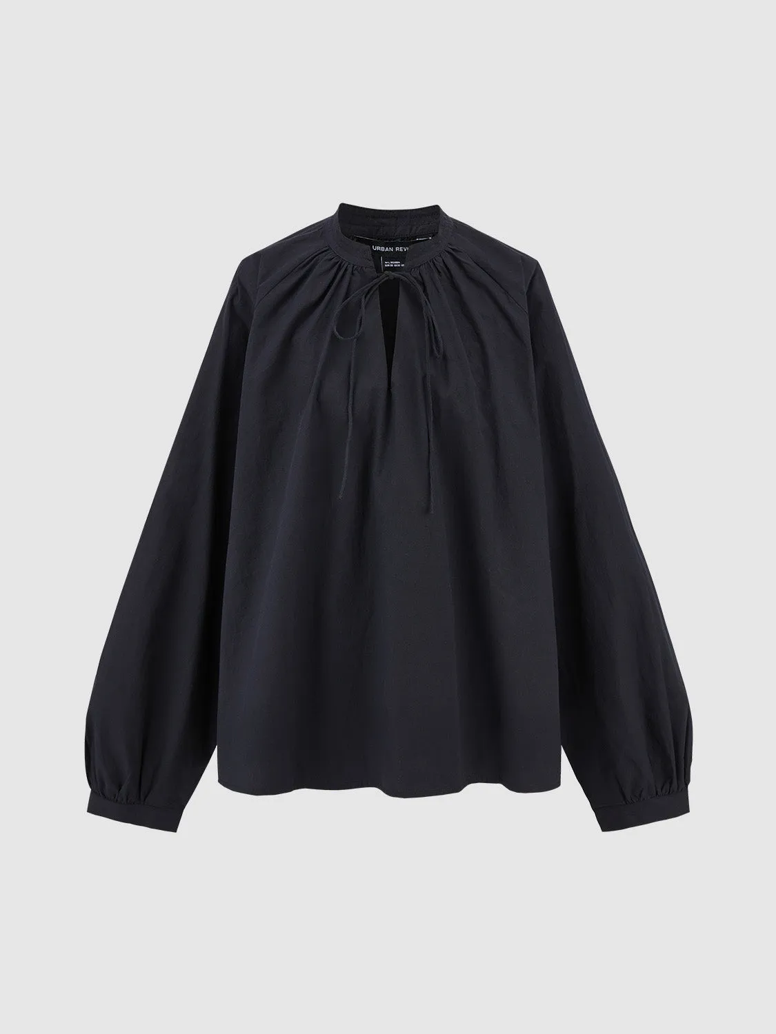 V-Neck Oversized Blouse sold by Urban Revivo product image thumbnail 2