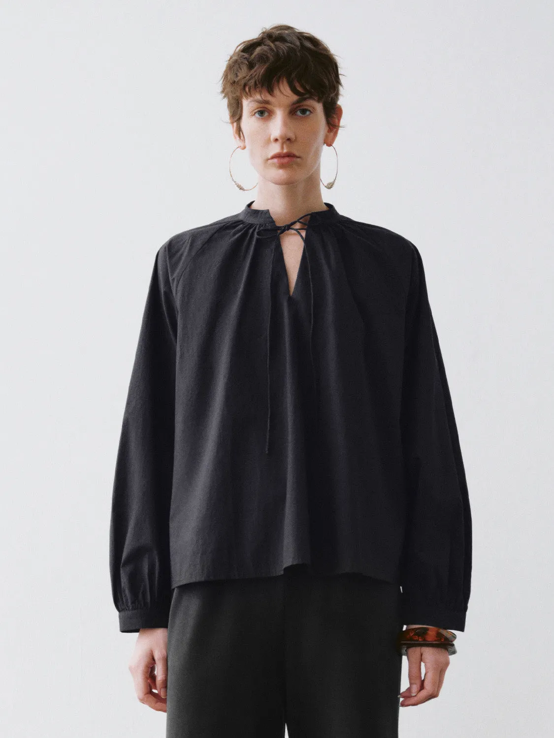 V-Neck Oversized Blouse sold by Urban Revivo