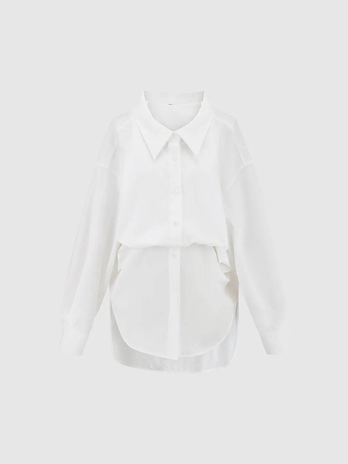 2 In 1 Straight Loose Blouse sold by Urban Revivo product image thumbnail 2