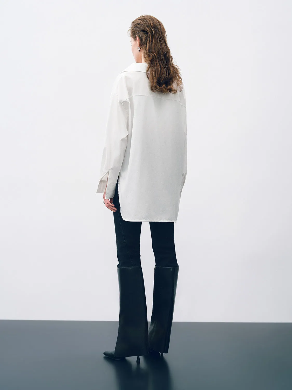 2 In 1 Straight Loose Blouse sold by Urban Revivo product image thumbnail 4