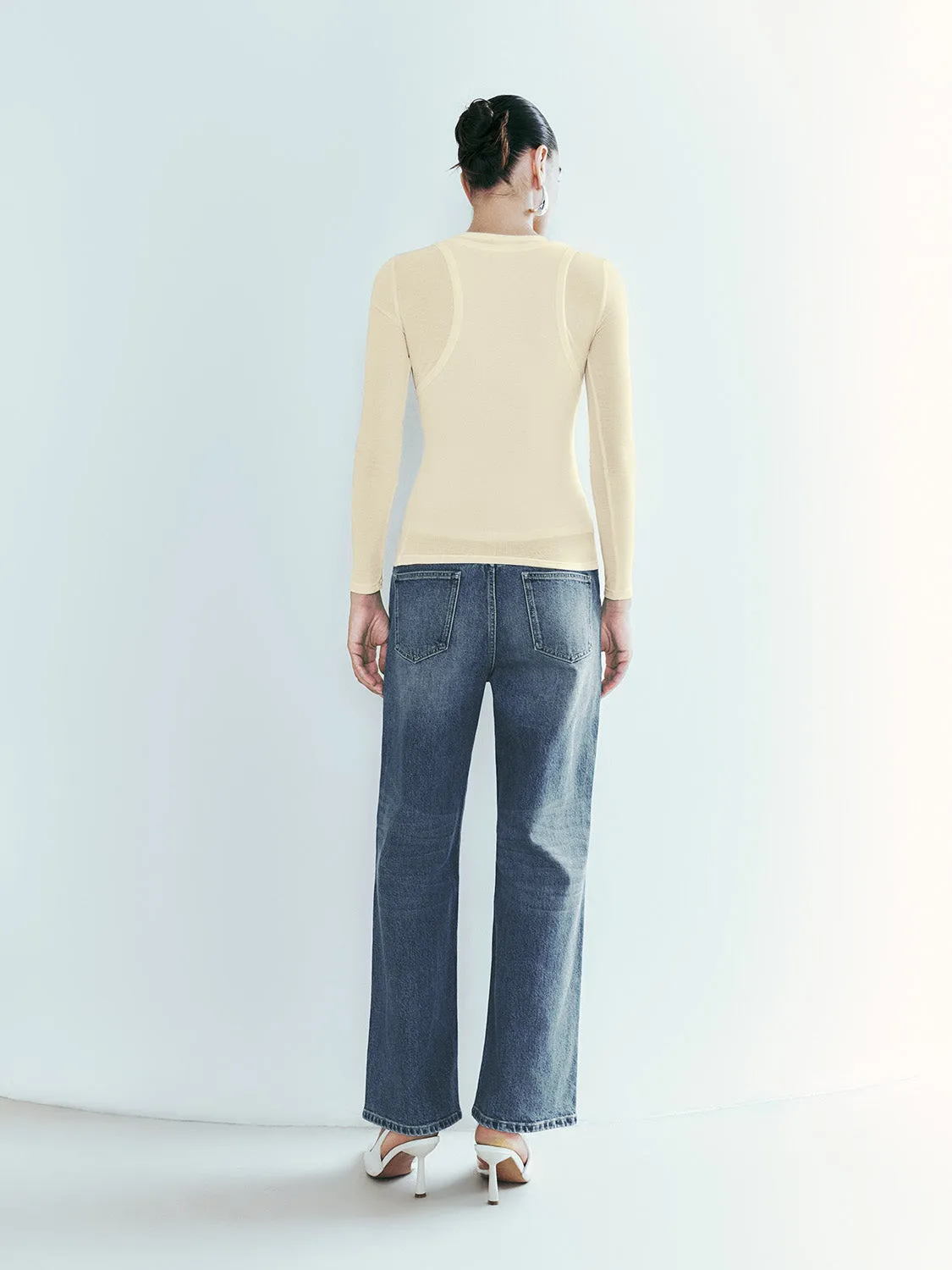 2 In 1 Skinny T-Shirt sold by Urban Revivo product image thumbnail 4