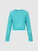 Crew Neck Loose Knitted T-Shirt sold by Urban Revivo