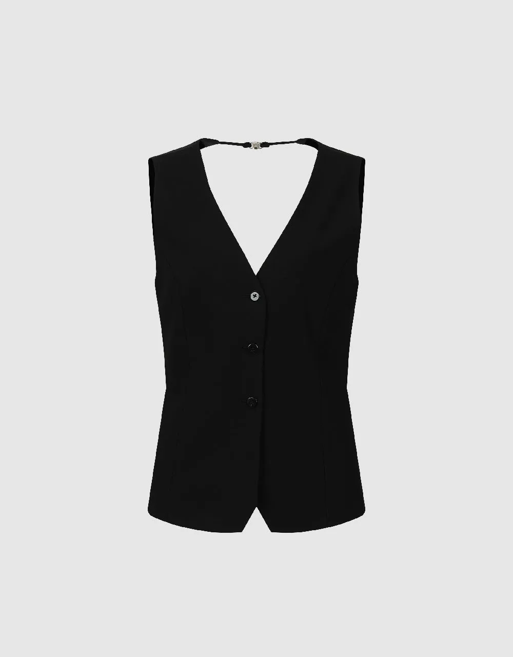 V-Neck Waistcoat sold by Urban Revivo product image thumbnail 2