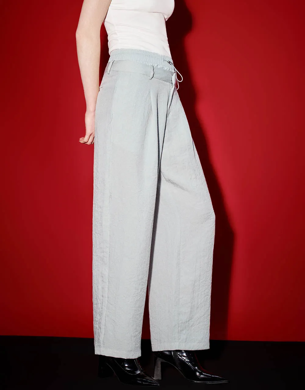 Wide-Leg Pants sold by Urban Revivo product image thumbnail 4