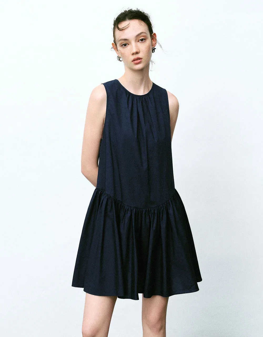 Sleeveless Crew Neck A-Line Dress sold by Urban Revivo