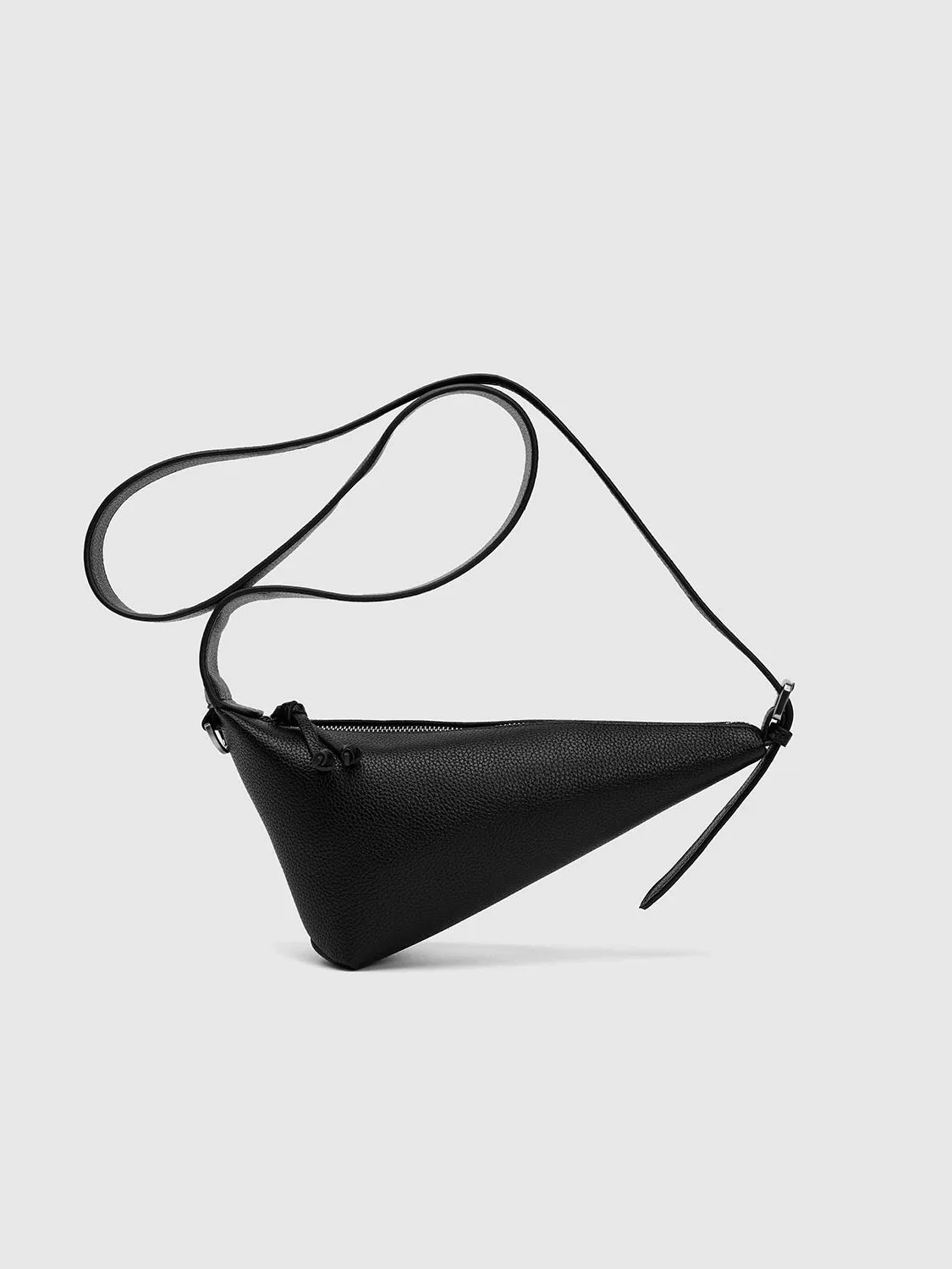 Triangle Vegan Leather Crossbody Bag sold by Urban Revivo