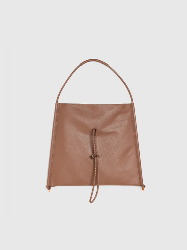 Vegan Leather Shoulder Bag sold by Urban Revivo