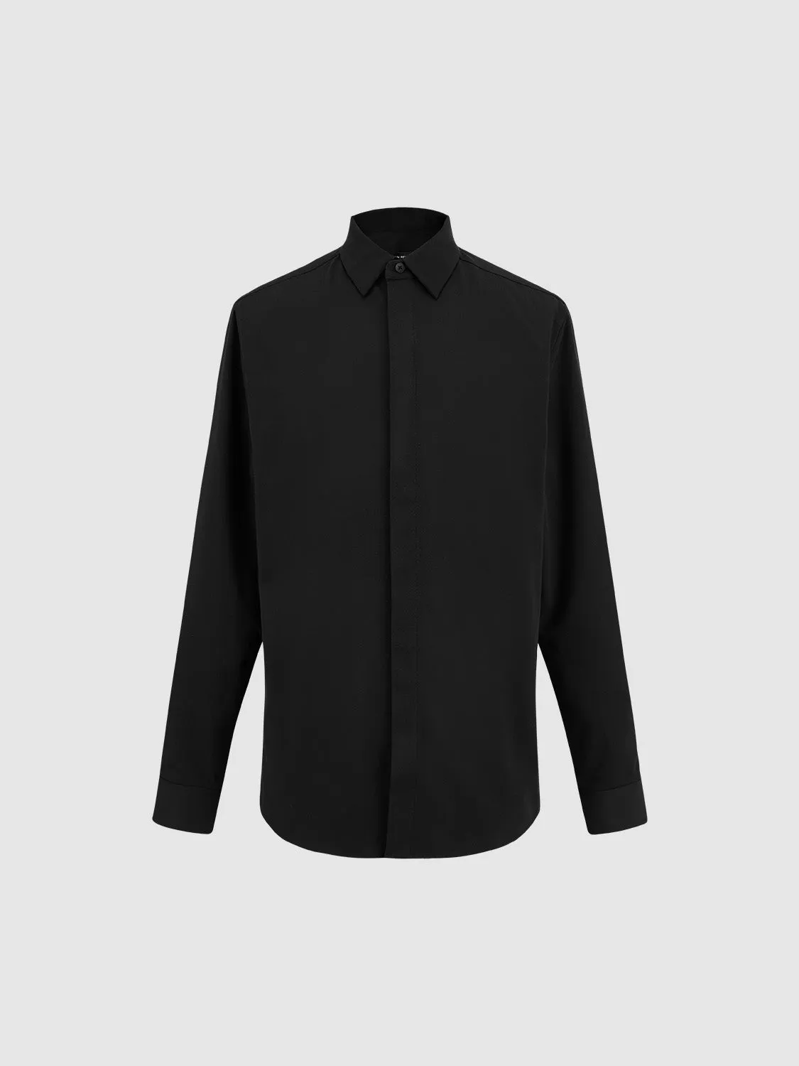 Button Up Straight Shirt sold by Urban Revivo