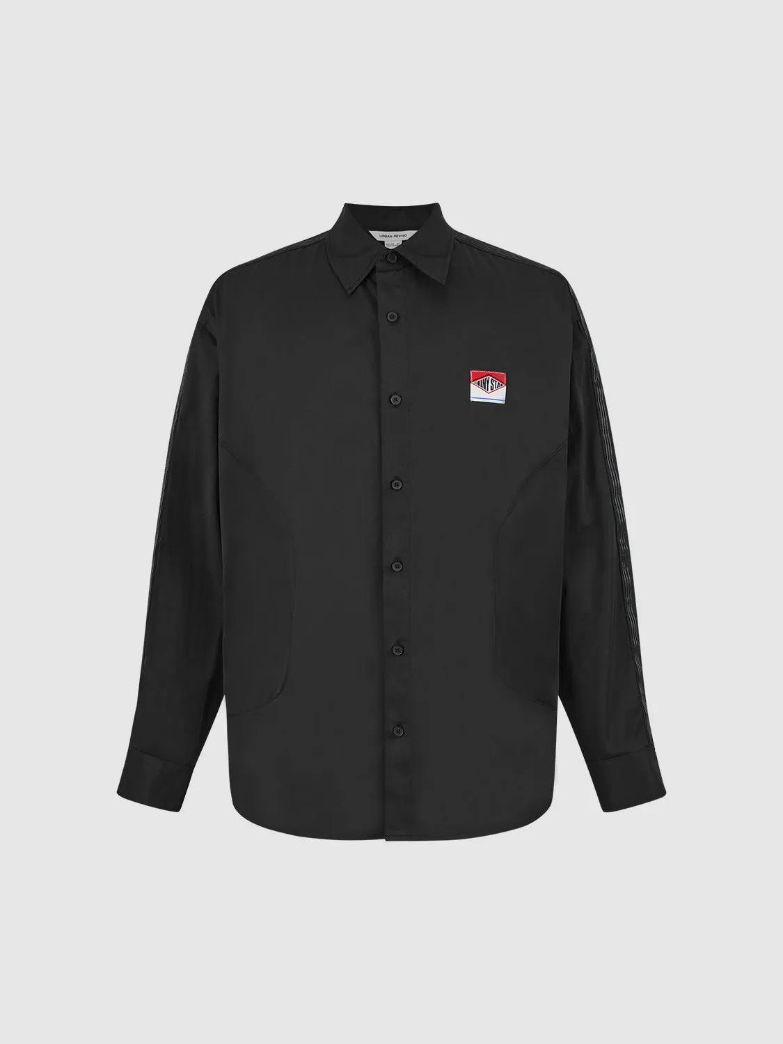 Button Up Loose Shirt sold by Urban Revivo product image thumbnail 3