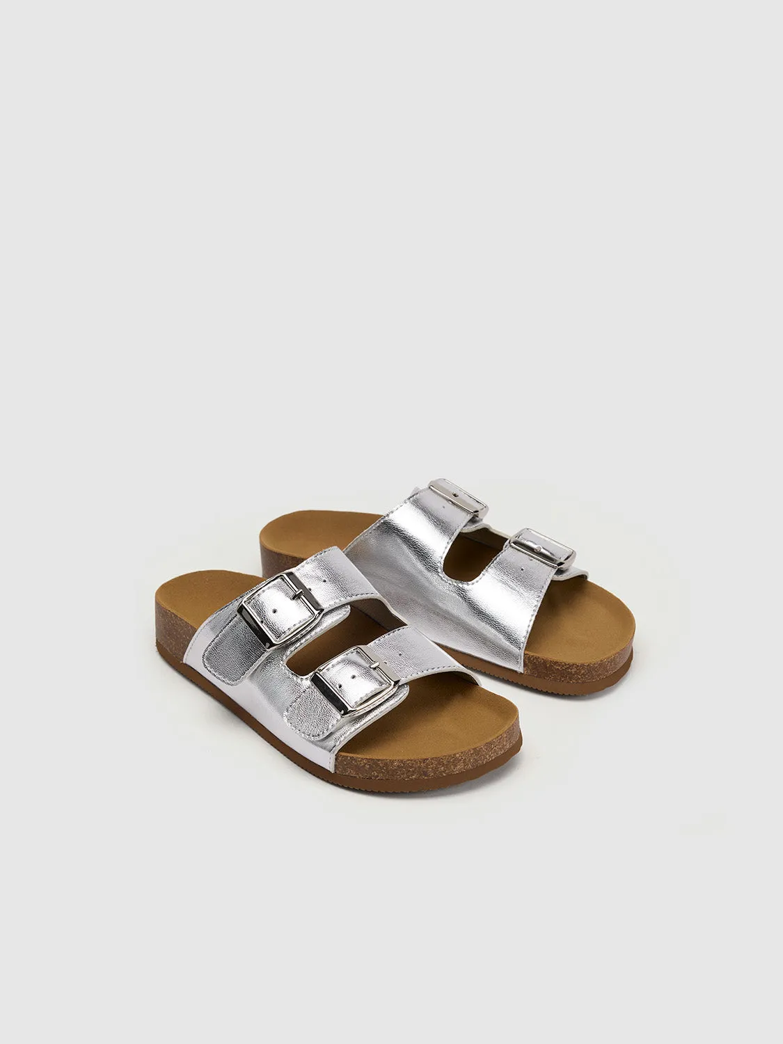 Double Straped Slippers sold by Urban Revivo