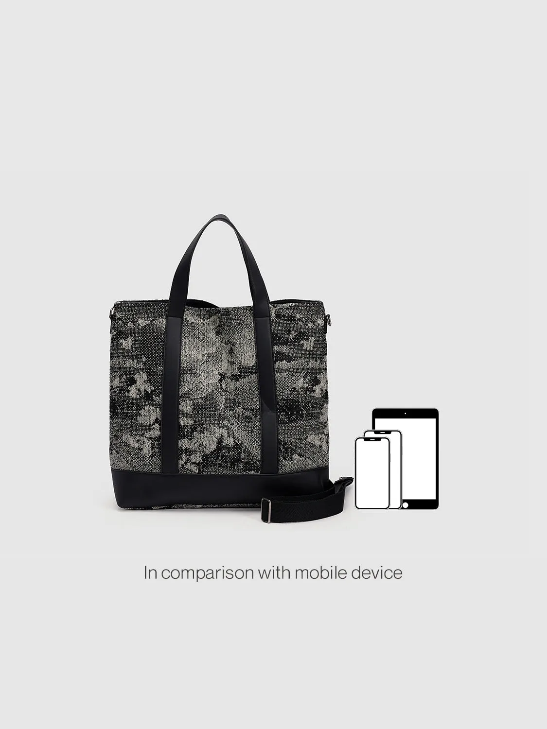 Printed Tote Bag sold by Urban Revivo product image thumbnail 2