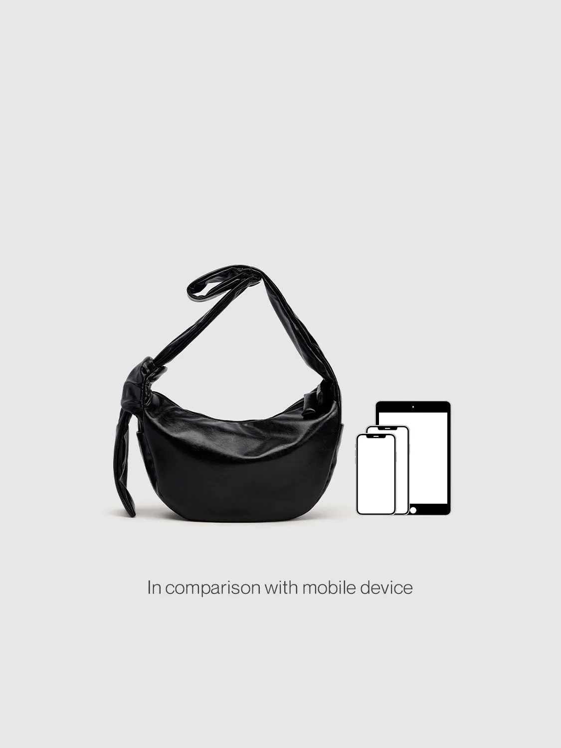 Vegan Leather Shoulder Bag sold by Urban Revivo product image thumbnail 2
