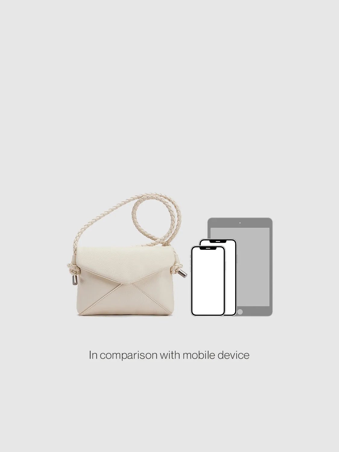 Vegan Leather Crossbody Bag sold by Urban Revivo product image thumbnail 2