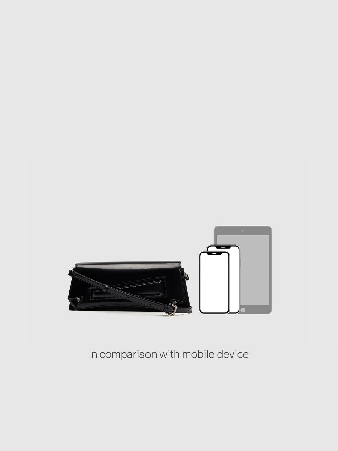 Flip Front Vegan Leather Shoulder Bag sold by Urban Revivo product image thumbnail 2