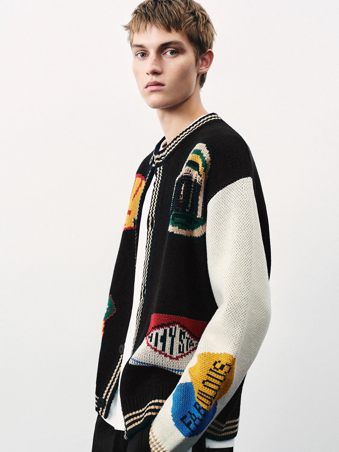 Loose Knitted Cardigan sold by Urban Revivo product image thumbnail 3