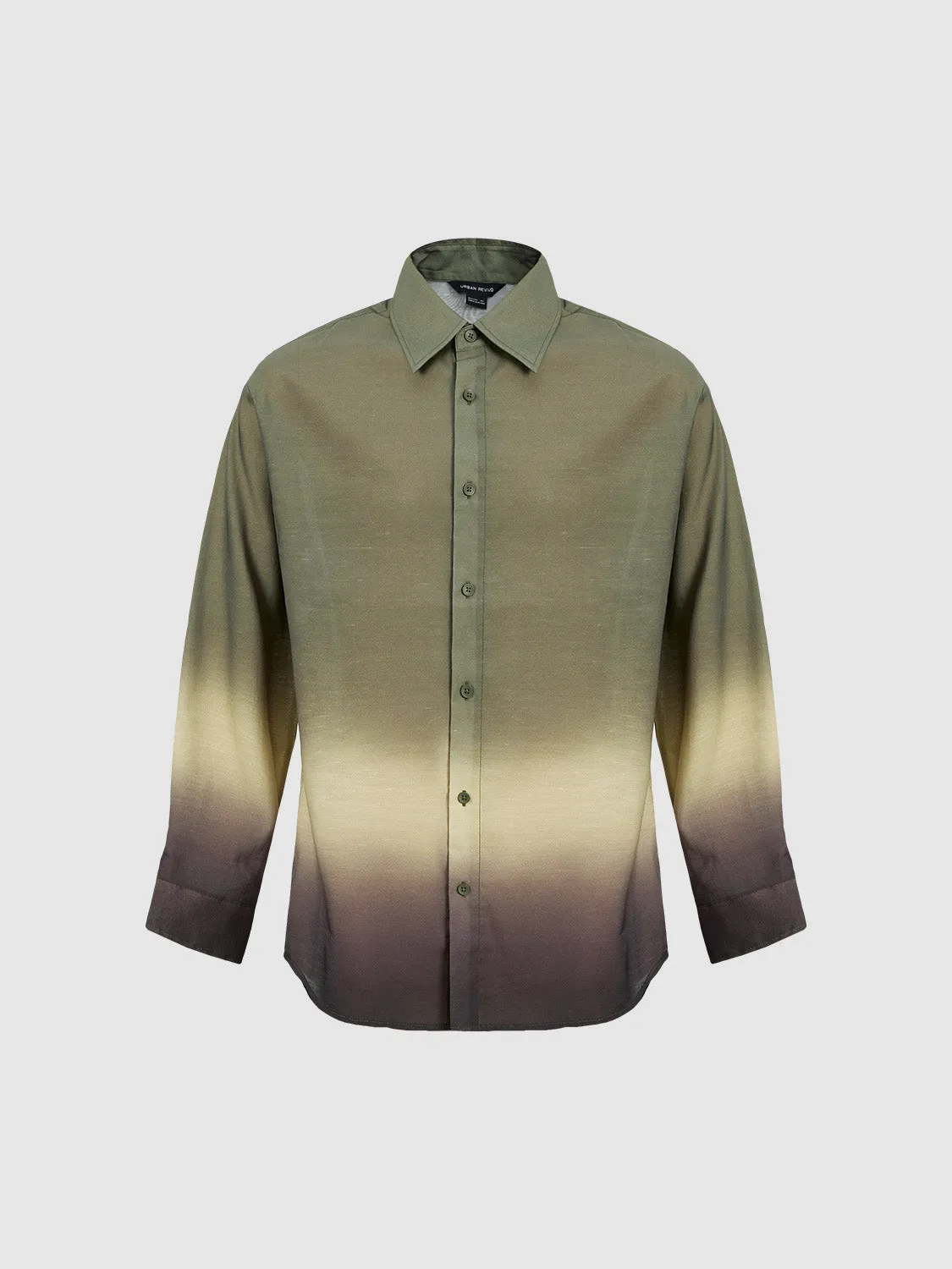 Printed Button Up Loose Shirt sold by Urban Revivo